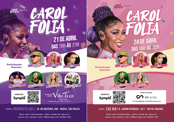 Carol Roberto está em contagem regressiva para o Carol Folia - imagem 5