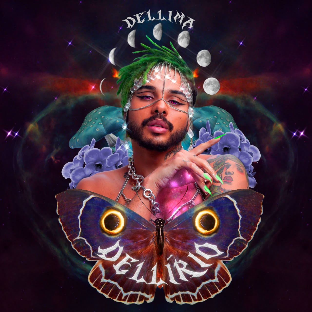 Dellima lança seu primeiro álbum de estúdio "Dellírio"