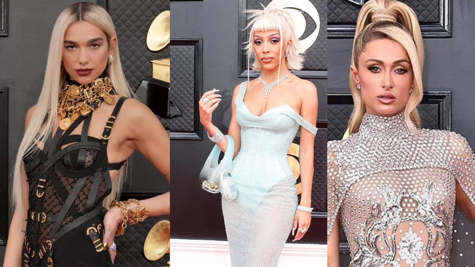 Grammy 2022: Os looks nada básicos e as tendências ousadas que tomaram conta do tapete vermelho da premiação