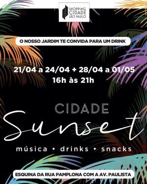Shopping Cidade São Paulo terá bar ao ar livre com música ao vivo