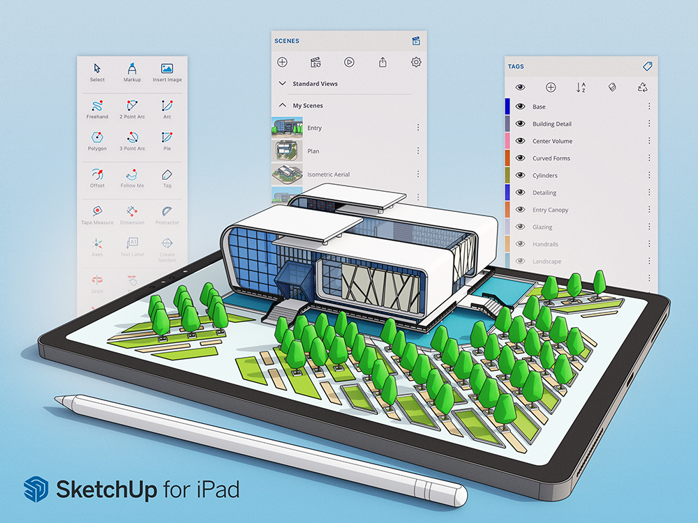Trimble lança SketchUp para iPad