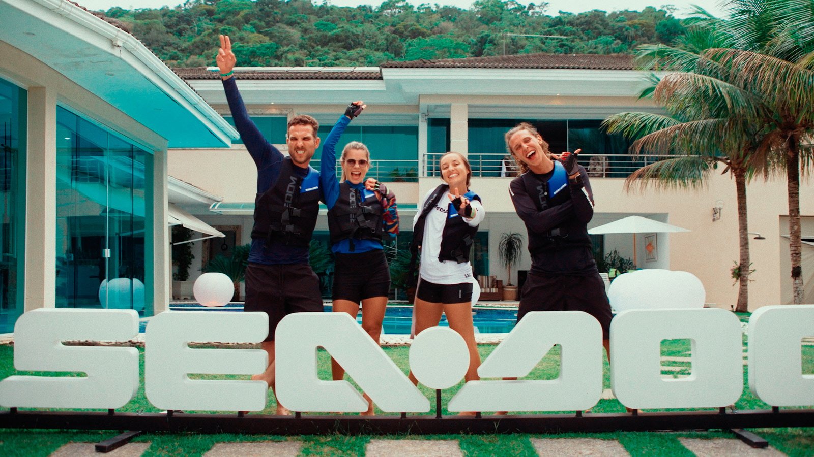 Websérie apresenta jogos na água a bordo das motos aquáticas Sea-Doo