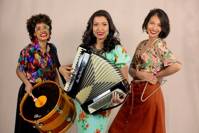 Música/Cultura: Trio Beijo de Moça abre show de Alceu Valença hoje (20) e se apresenta na Virada Cultural dia