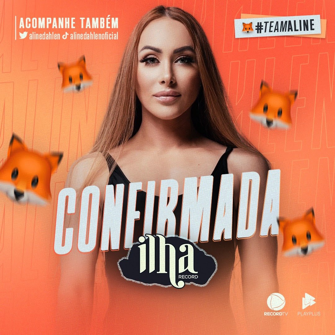 ALINE DAHLEN ESTÁ CONFIRMADA NO ‘ILHA RECORD’ E ENCARA DESAFIO DE UM NOVO REALITY APÓS 8 ANOS DE SUA