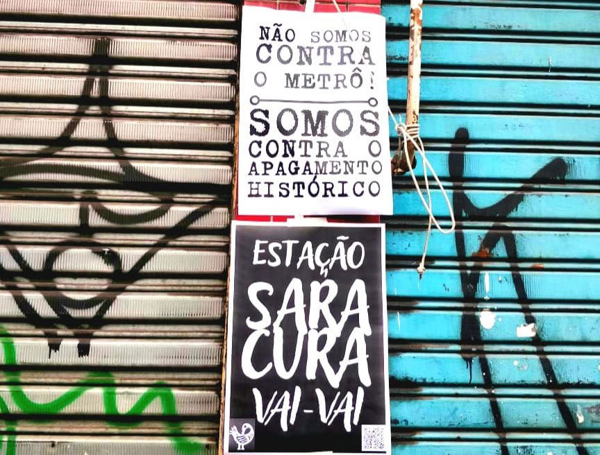 Ato neste sábado (2) pede mudança de nome da estação do metrô e preservação das memórias do Quilombo - imagem 2