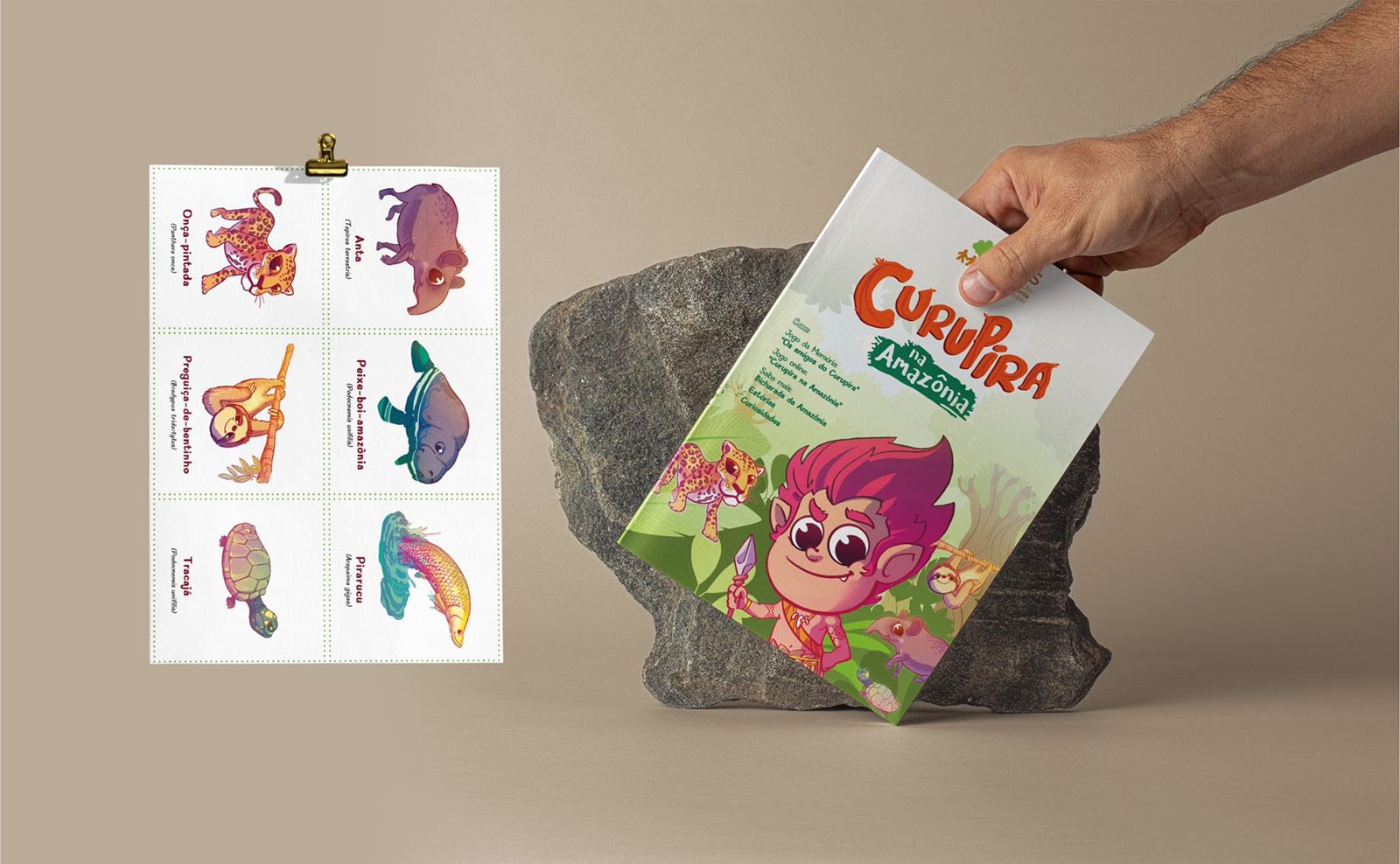 Cartilha e jogo “Curupira na Amazônia” são lançados em homenagem ao Dia do Meio Ambiente