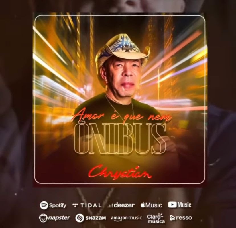 Chrystian lança a canção "Amor é que nem ônibus"