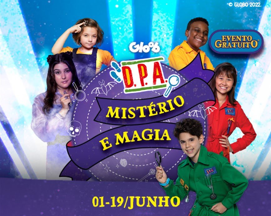 Circuito inspirado na série “Detetives do Prédio Azul” chega ao Shopping Campo Limpo, em São Paulo