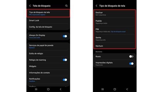 Conheça e ative os métodos de desbloqueio e deixe seu Samsung Galaxy ainda mais seguro - imagem 3