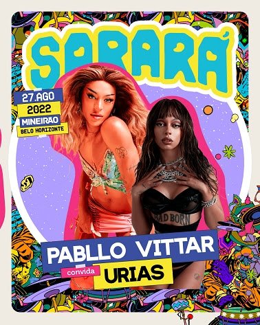 Festival Sarará anuncia Urias como convidada do show de Pabllo Vittar