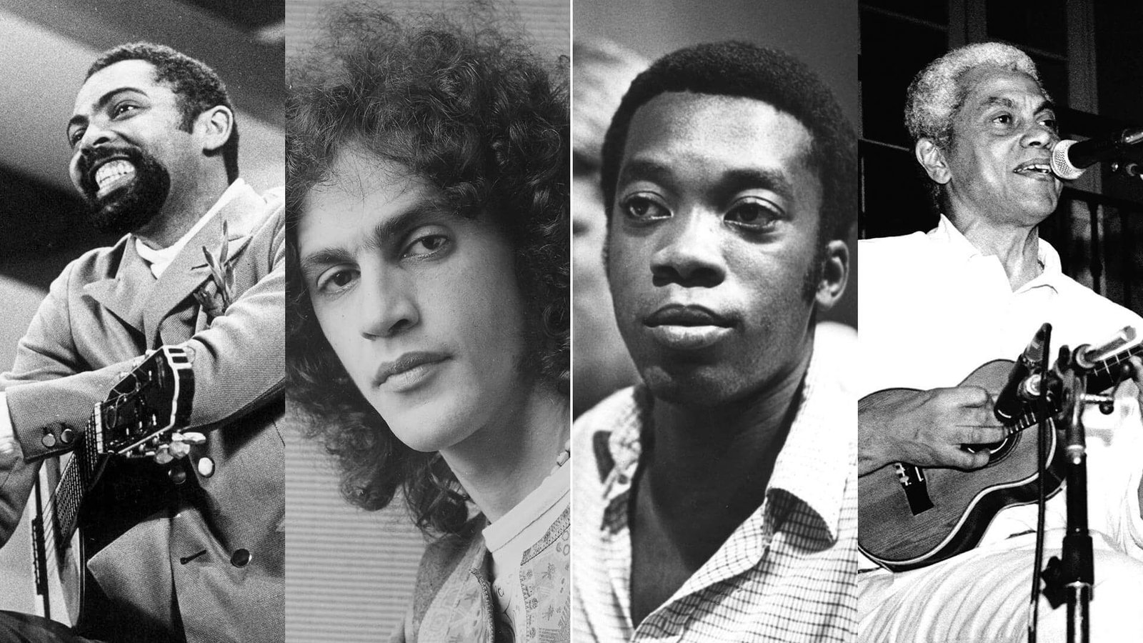 Gil, Milton, Caetano e Paulinho da Viola fazem 80 anos e ganham homenagem do Curta!On
