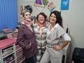 Suzana Elias Azar, representante Fashion Revolution Brasil em Santos; Rosa Moretti, diretora do Instituto Histórico e Geográfico de São Vicente; estilista Aline Cassiane Curzi, do Revoluciona Moda01
