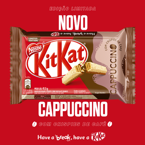 KITKAT® lança novidade com sabor Cappuccino - imagem 2