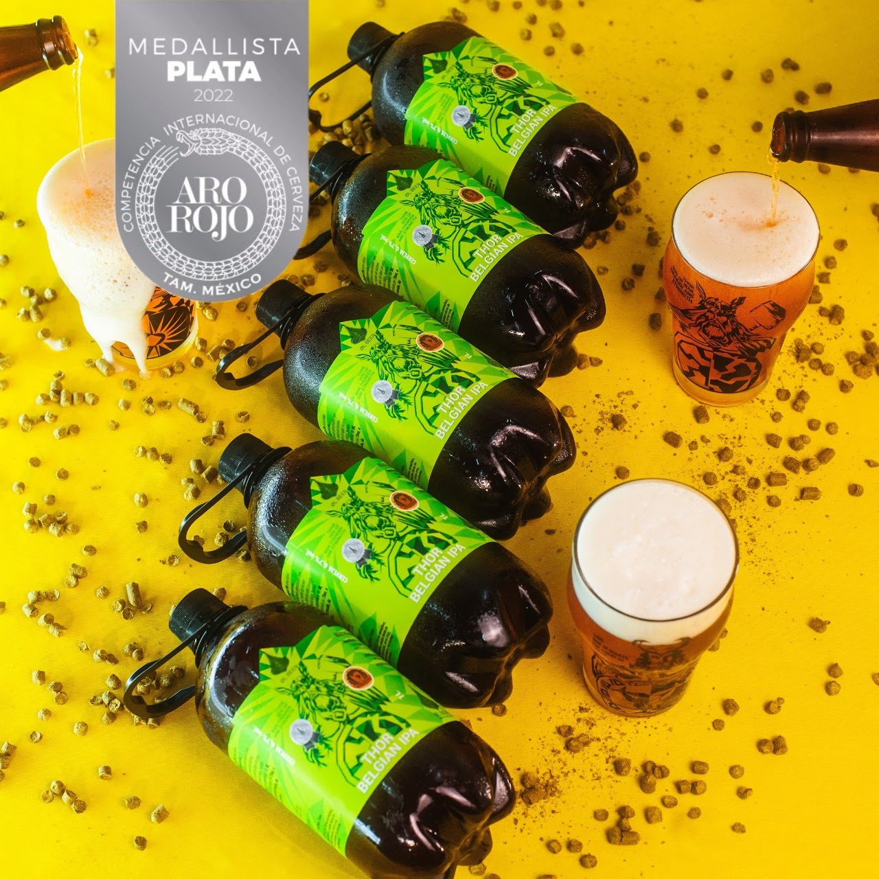 Øl Beer leva prata em prêmio internacional com as cervejas Odin Witbier e Thor Belgian IPA - imagem 2