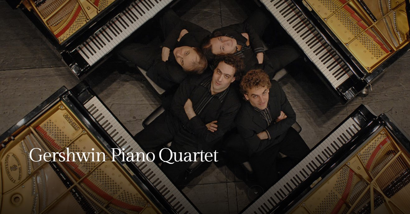Sala São Paulo recebe Gershwin Piano Quartet emnovo espetáculo do projeto Mozarteum Brasileiro