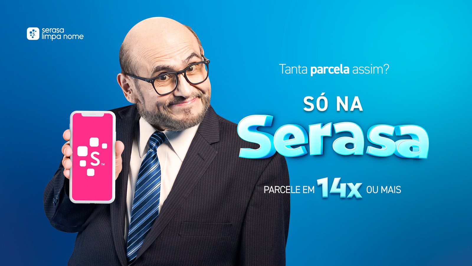 Senhor Barriga, do seriado Chaves, é o novo garoto-propaganda da Serasa