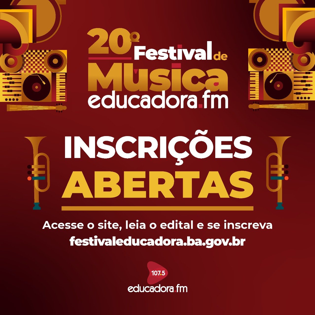 Últimos dias para se inscrever no Festival de Música Educadora FM