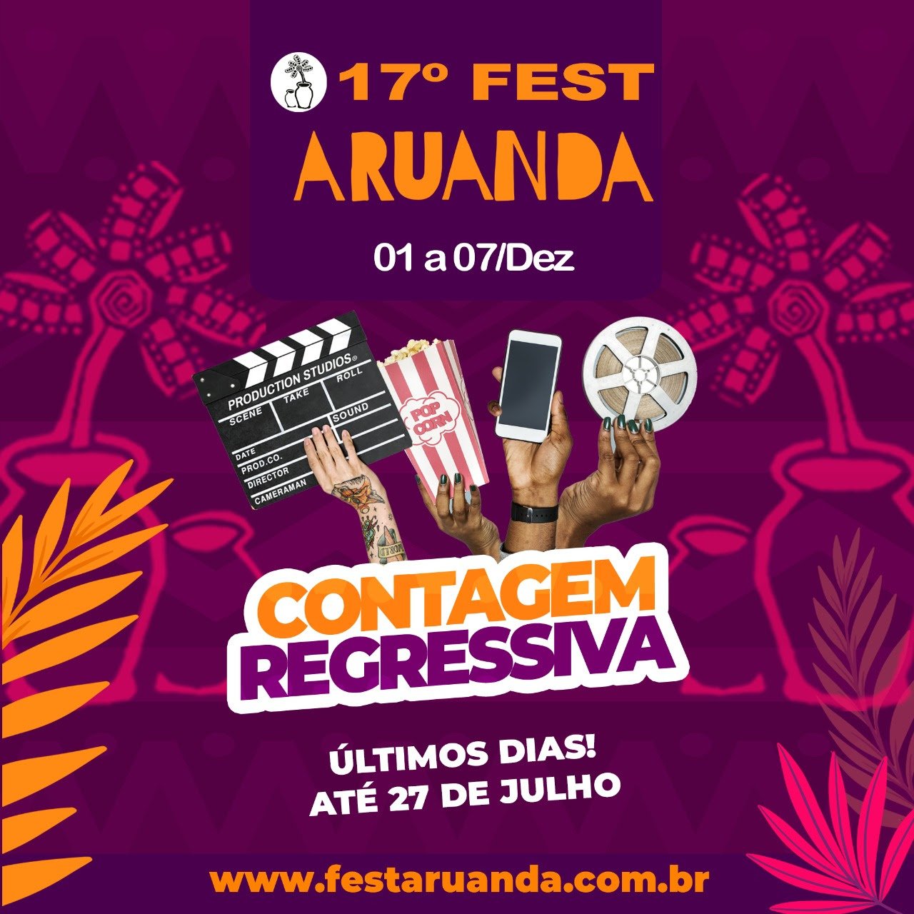 17º Fest Aruanda:Inscrições abertas até dia 27 de julho – últimos dias. - imagem 2