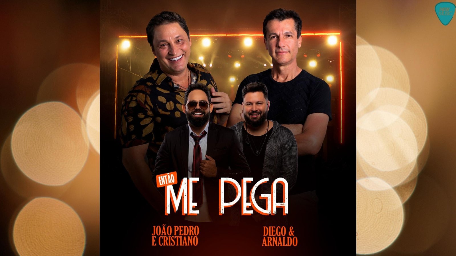 A festa sertaneja está garantida com ‘‘Então Me Pega’’, um feat entre João Pedro e Cristiano e Diego & Arnaldo