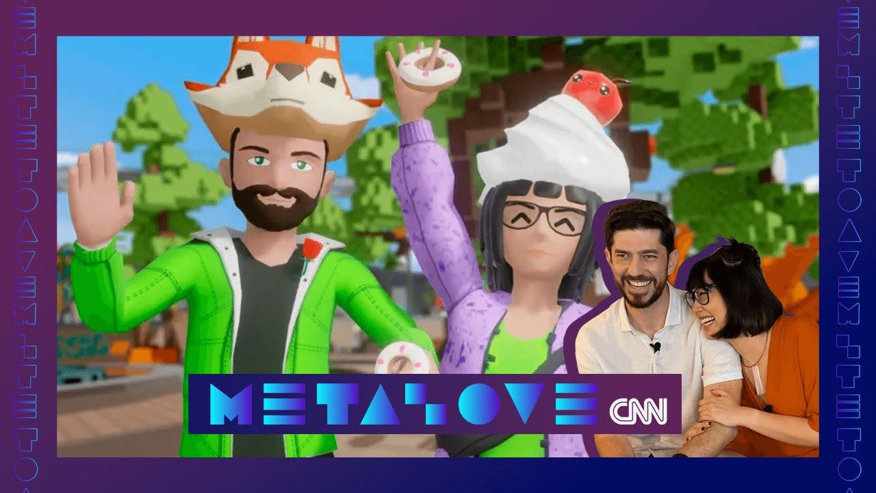 CNN Brasil inova e produz Metalove, série que explica o metaverso por meio de uma história de amor