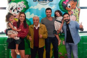 Famosos prestigiam estreia de espetáculo da Turma da Mônica em SP
