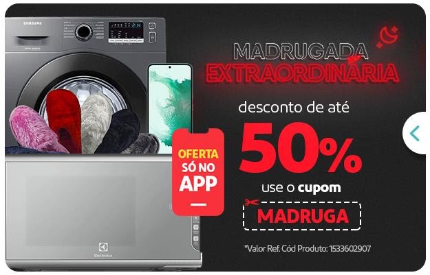 Madrugada Extraordinária do Extra.com tem ofertas imperdíveis com descontos de até 50% no app - imagem 2