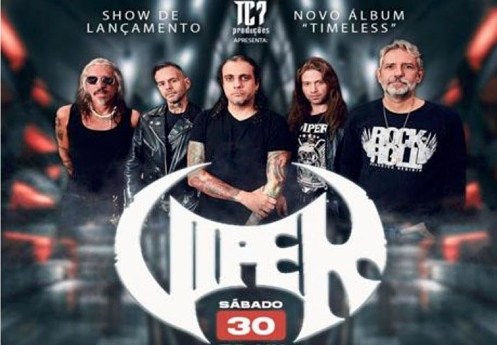 VIPER volta ao Rio de Janeiro para um show histórico no Rock Experience, na Lapa - imagem 3