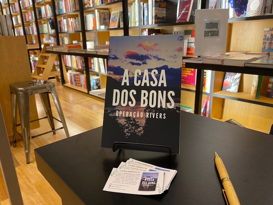 Auditor-Fiscal lança o livro "A Casa dos Bons: Operação Rivers", ficção inspirada em operações contra o crime