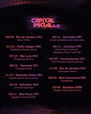 Capital Inicial anuncia datas da nova turnê, com início no Rock in Rio em setembro - imagem 2
