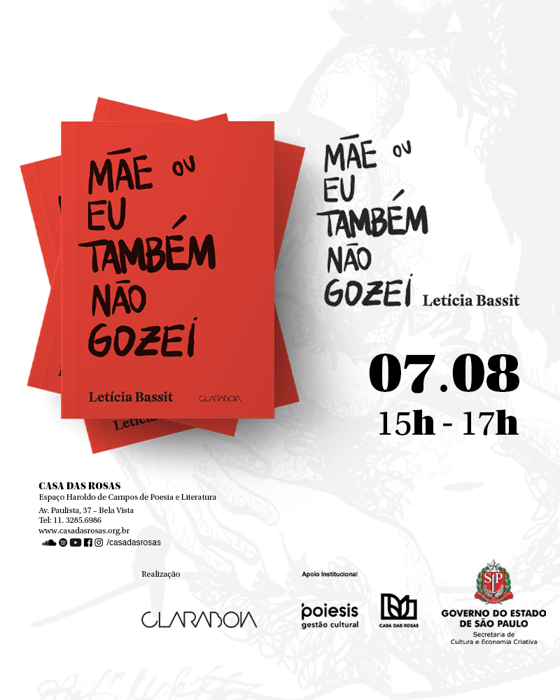 Claraboia lança segunda edição de “Mãe ou Eu também não gozei”, da Letícia Bassit - imagem 3