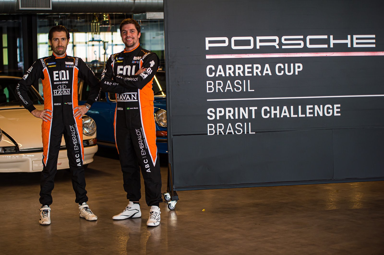 Dupla que representa Santa Catarina na Porsche Cup competirá na Argentina