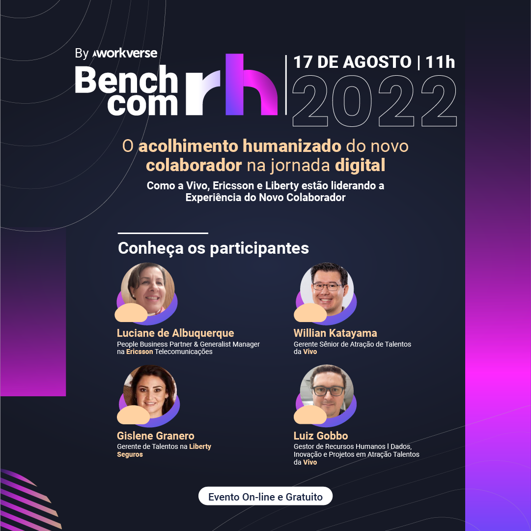 Evento trará histórias de como grandes líderes do RH estão humanizando a experiência do novo colaborador - imagem 3
