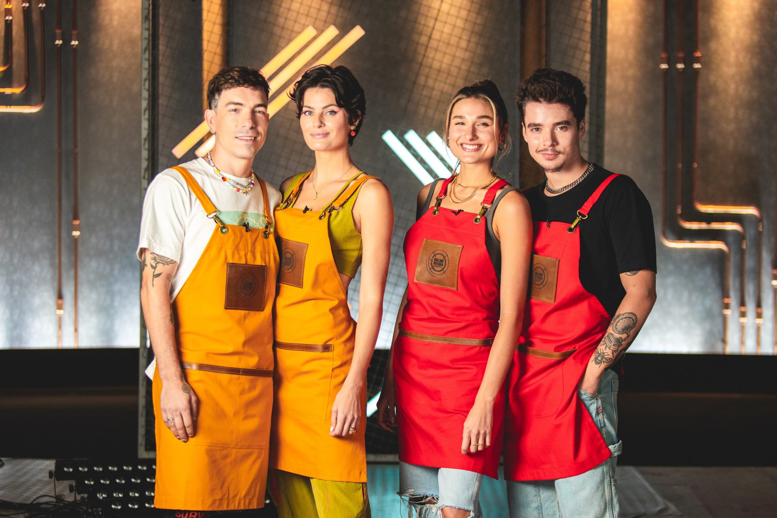Sasha Meneghel e João Figueiredo enfrentam Di Ferrero e Isabeli Fontana no “Rolling Kitchen Brasil” - imagem 2