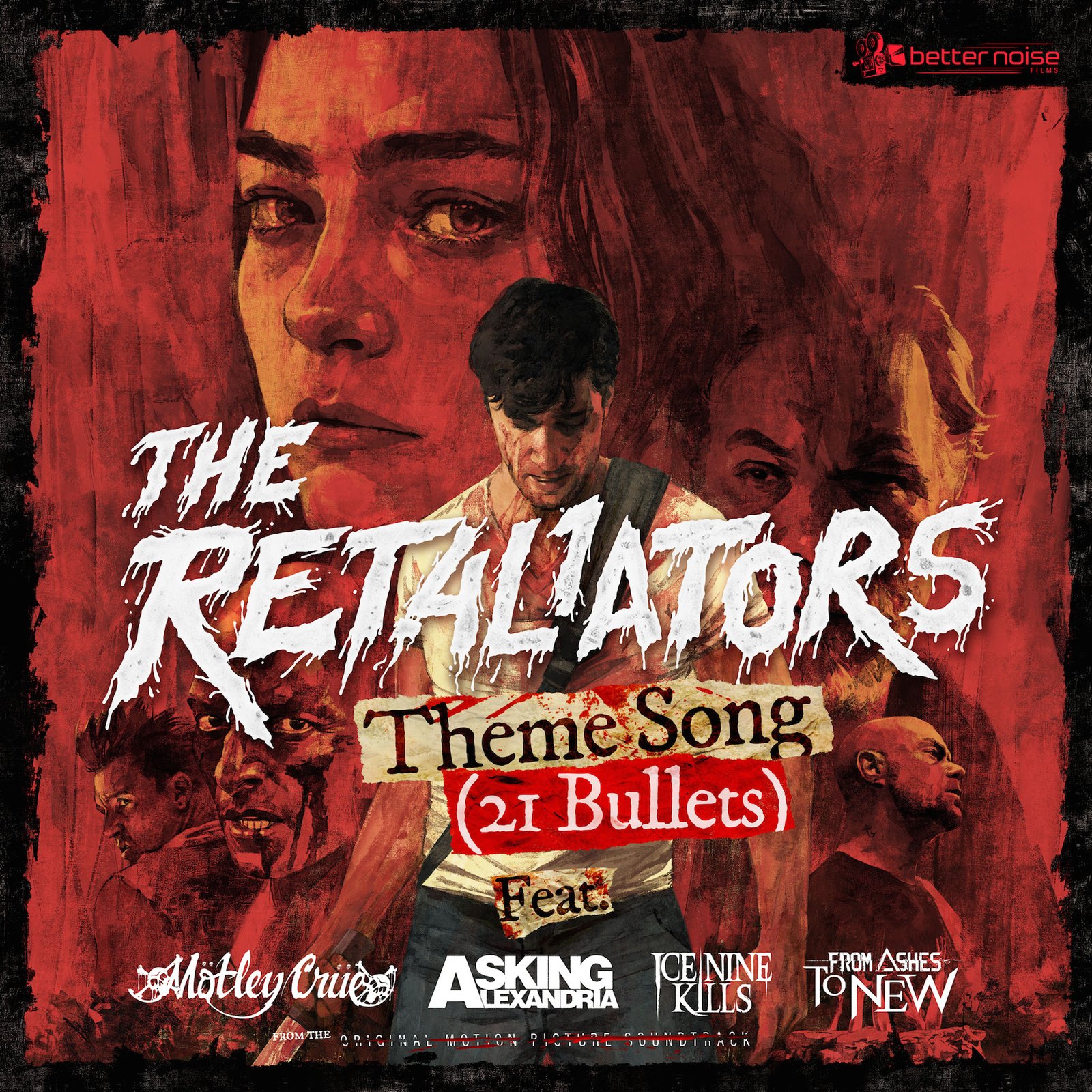 THE RETALIATORSAPRESENTA “THE RETALIATORS THEME SONG (21 BULLETS)”, COM MÖTLEY CRÜE, ASKING ALEXANDRIA, ICE - imagem 2