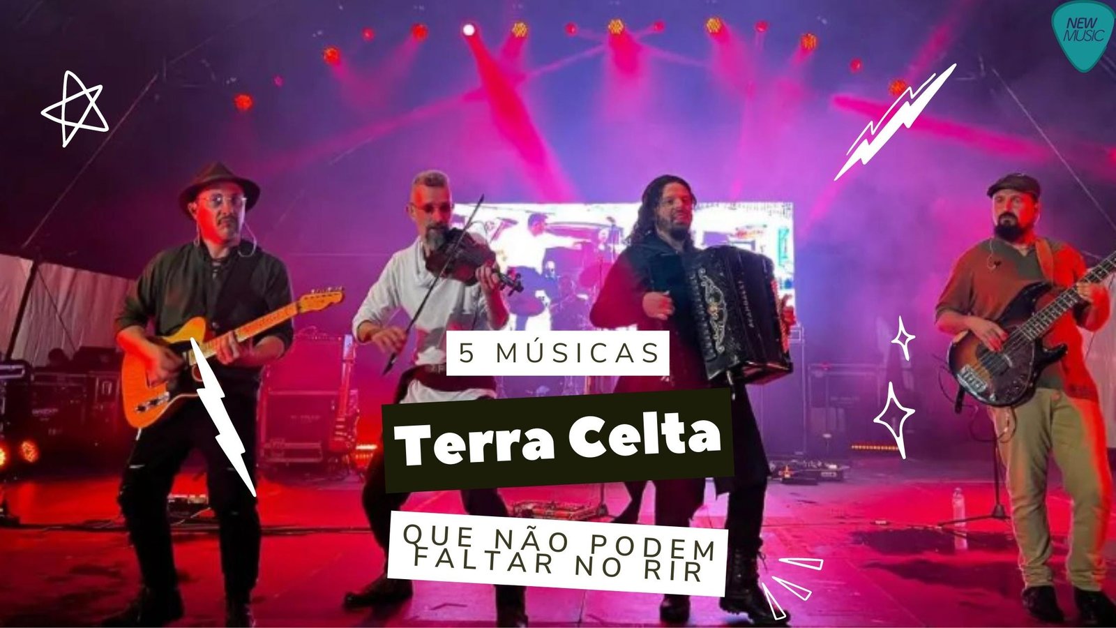 5 músicas que não podem faltar no Rock In Rio da banda Terra Celta!