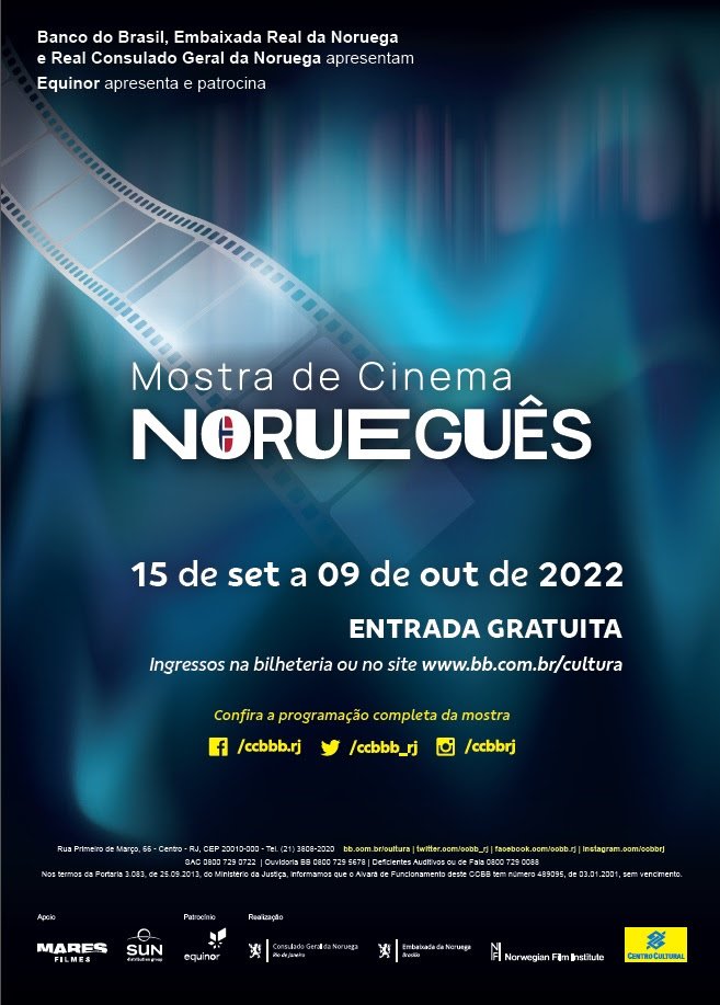 CENTRO CULTURAL BANCO DO BRASIL RECEBE MOSTRA DE CINEMA NORUEGUÊS NO RIO DE JANEIRO, BRASÍLIA E SÃO PAULO - imagem 2