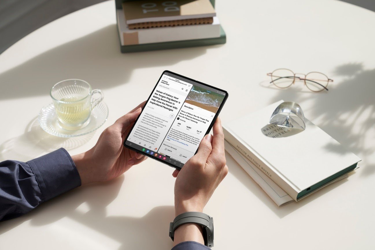 Comprou um novo Samsung Galaxy dobrável e quer migrar os dados do seu smartphone antigo? Conheça o Samsung