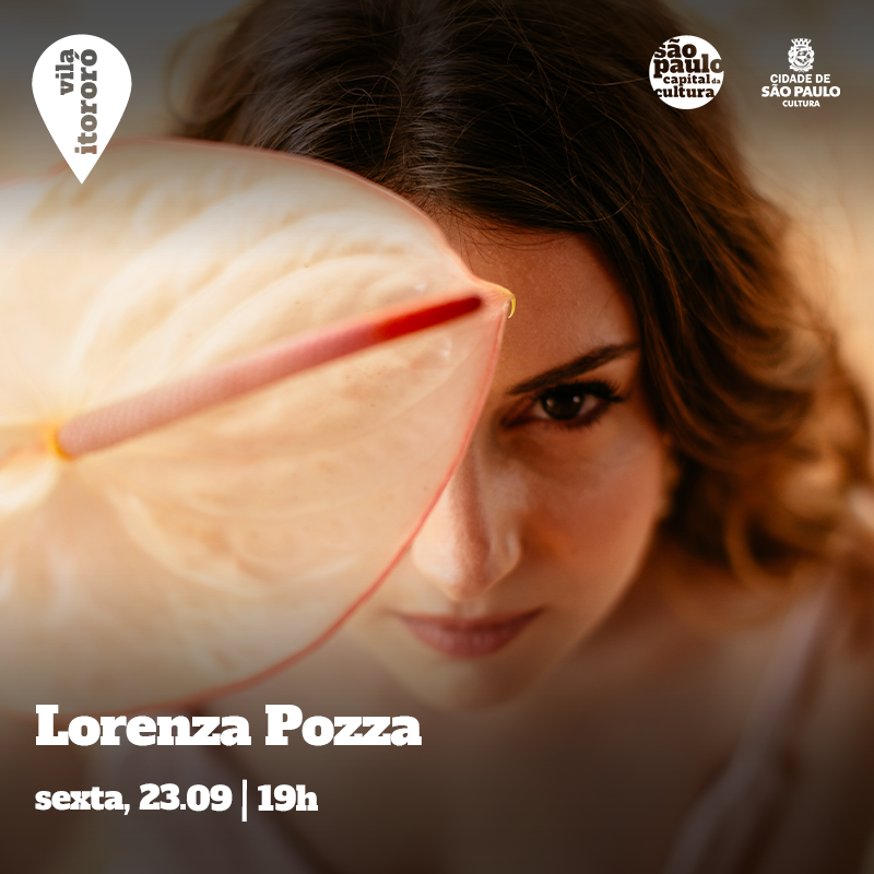 LORENZA POZZA FAZ SHOW GRATUITO NO CENTRO CULTURAL VILA ITORORÓ