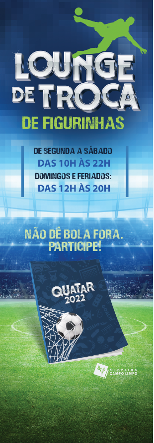 Shopping Campo Limpo promove troca de figurinhas da Copa