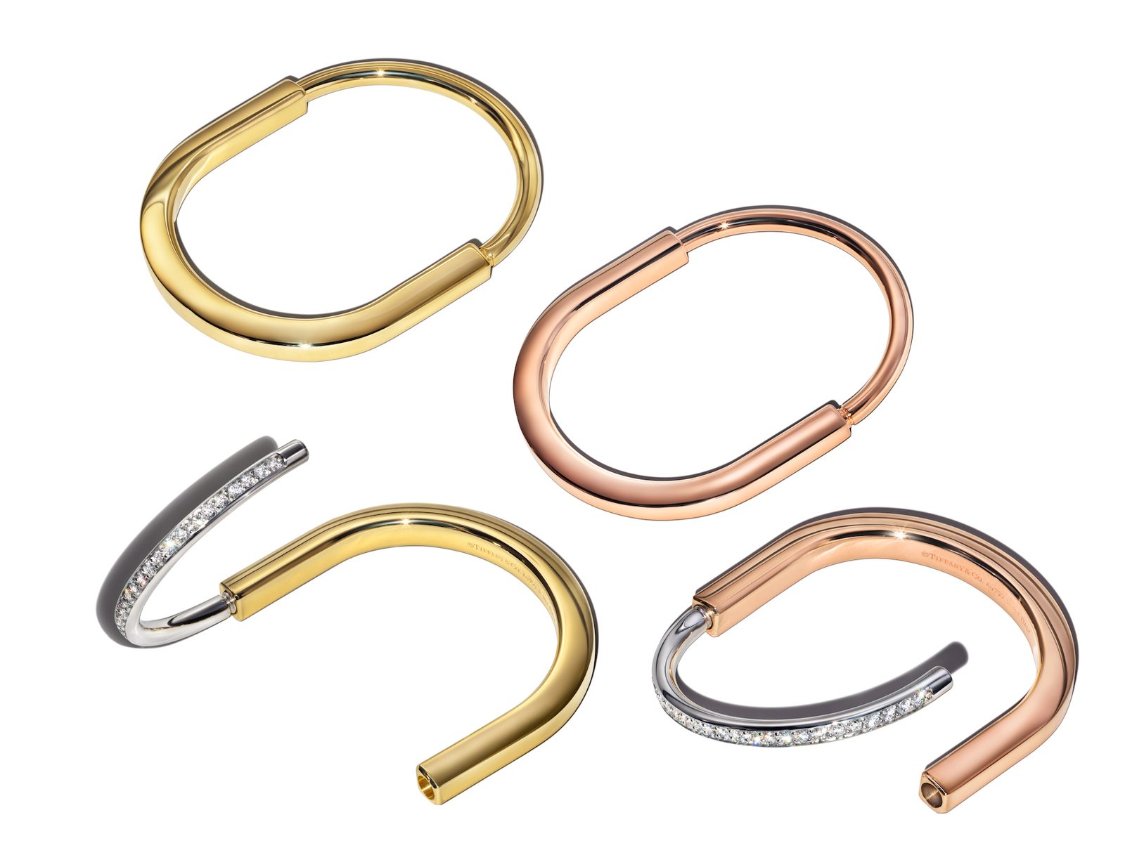 Tiffany & Co. Apresenta Sua Mais Recente Coleção de Joias, Tiffany Lock, Estreando Braceletes de Ouro - imagem 11