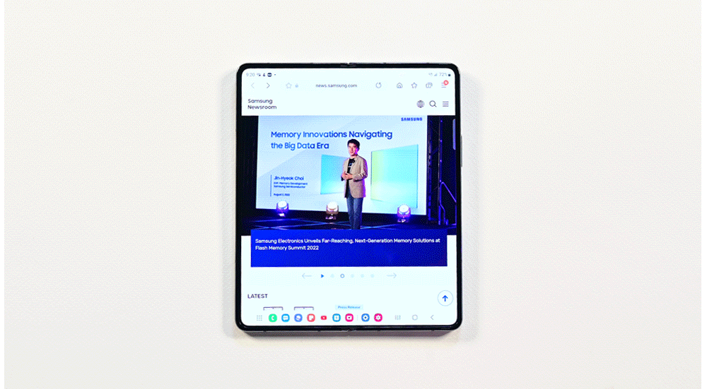 Abra novas experiências em produtividade e autoexpressão com os Samsung Galaxy Z Flip4 5G e Z Fold4 5G - imagem 11