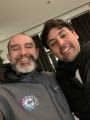 Bruno de Luca viu a aurora boreal ao lado de Marco Brotto, o Caçador de Aurora Boreal