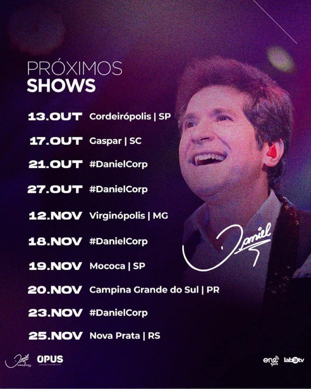Daniel revela grande novidade sobre celebração de 40 anos de carreira, com exclusividade, no Altas Horas - imagem 9