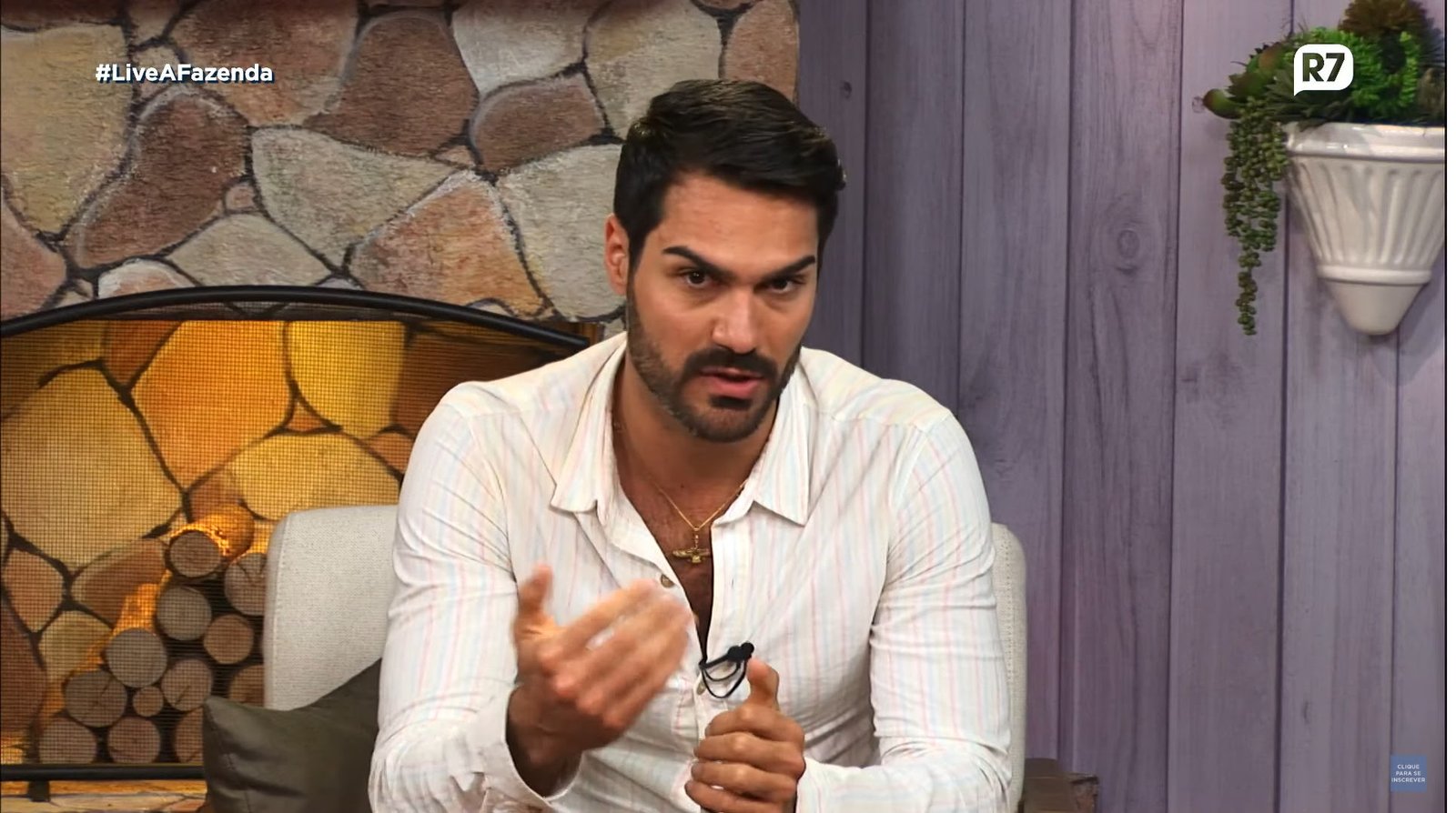 EM LIVE EXTRA NO R7, SHAYAN DISPARA SOBRE OS DEMAIS PARTICIPANTES DE "A FAZENDA": "TÓXICOS" - imagem 4