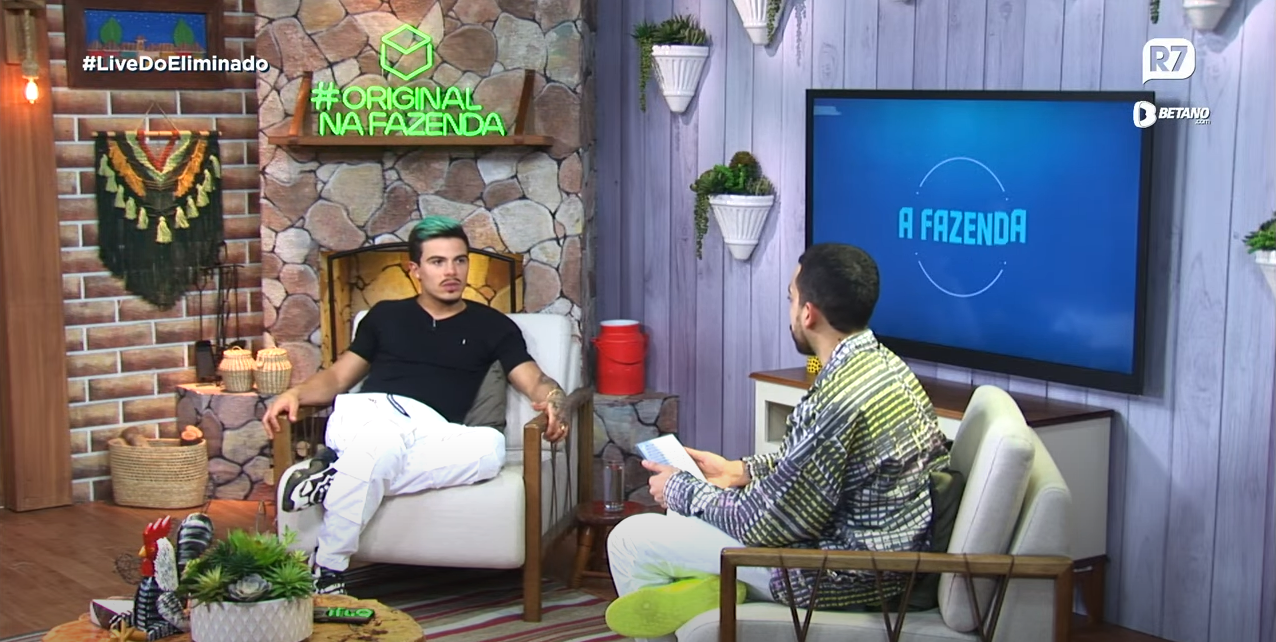 EM LIVE NO R7, THOMAZ COSTA FALA SOBRE LUCAS SANTOS “A INIMIZADE COM ELE VEM DE ‘CARROSSEL’” - imagem 2