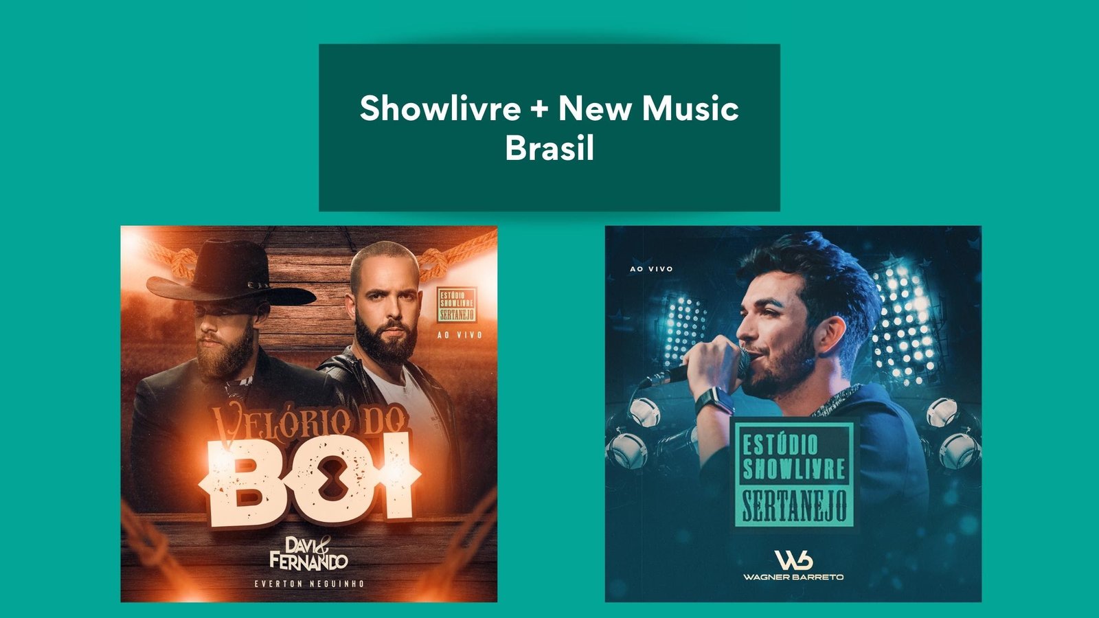 Estúdio Showlivre Sertanejo recebe nomes fortes do sertanejo pop