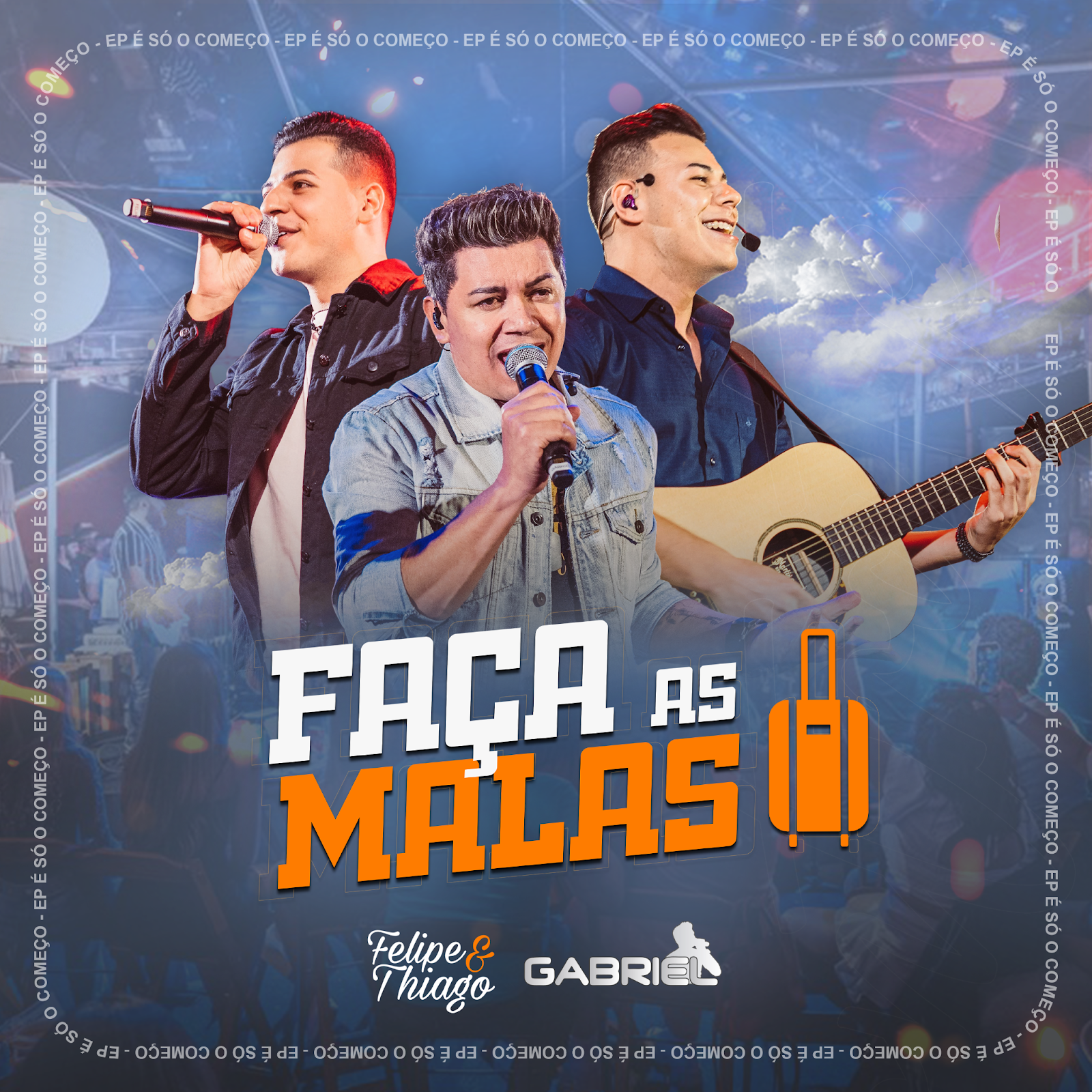 FELIPE & THIAGO SE UNEM AO CANTOR GABRIEL EM NOVO SINGLE, "FAÇA AS MALAS" - imagem 2