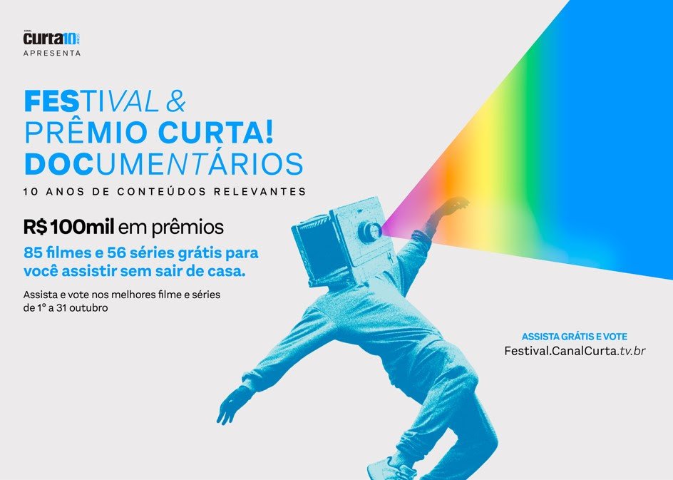 Festival Curta! Documentários exibe gratuitamente 85 longas e 56 séries e distribui R$100 mil em prêmios