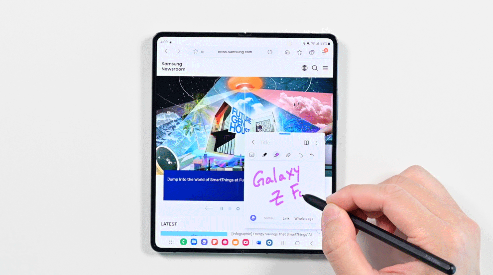 [Guia do usuário] Desdobrando novas possibilidades para trabalho e diversão: Galaxy Z Fold4 para - imagem 4