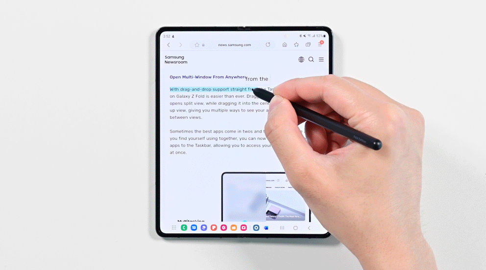 [Guia do usuário] Desdobrando novas possibilidades para trabalho e diversão: Galaxy Z Fold4 para - imagem 7